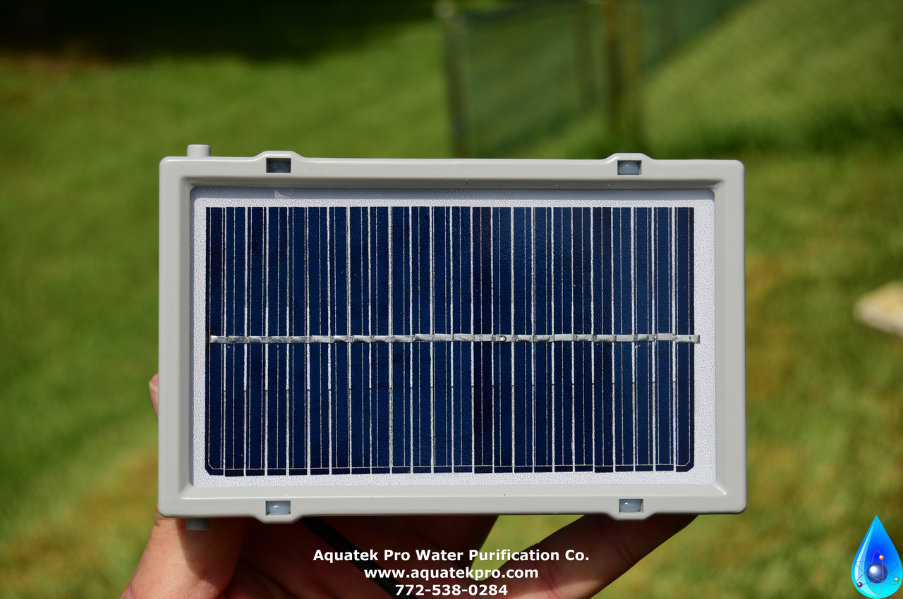 Clack WS1 solar panel for the Pro 1000 series solar powered filter systems